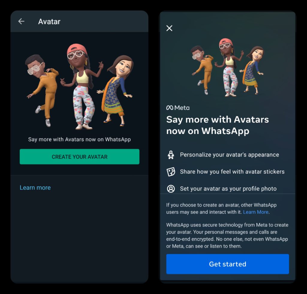 How to use New Avatar WhatsApp update 